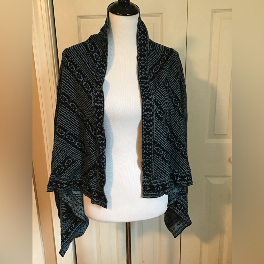 Bellissimo Open Front Cardigan Sweater Sm